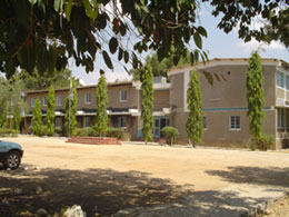 Part of Mazengo Secondary School, chosen to be the headquarters of the Anglican Church of Tanzania university. JILL CRUSE