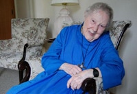 Sister Thelma-Anne at the Sisters of Saint John the Divine Convent in North York, Ont. 