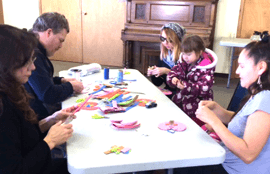 Messy Church at Christ Church, Whitehorse.
