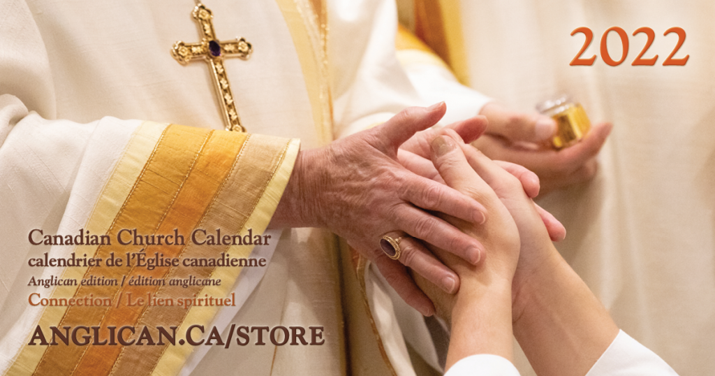 Canadian Church Calendar - The Anglican Church Of Canada