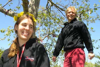 Roots Among the Rocks directors Jenny Salisbury and Peter Reinhardt 