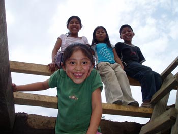 Children play at Peace House in Santa Cruz del Quiché, Guatemala. COURTESY OF THE REV. EMILIE SMITH