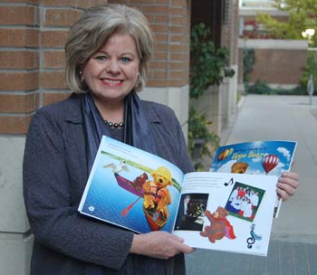The Rev. Canon Dr. Judy Rois created the foundation's first children's book, the Happy Adventures of Hope Bear.