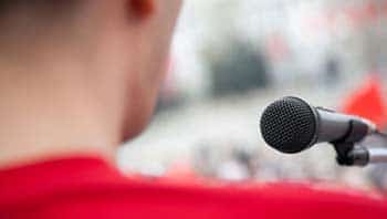 The speakers bureau connects your congregation with compelling, mission-minded speakers. KUZMA/SHUTTERSTOCK