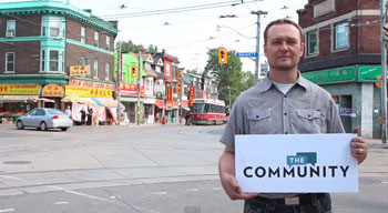 Online Community Coordinator the Rev. Jesse Dymond is one of dozens of Anglicans who appear in the new video for The Community. 