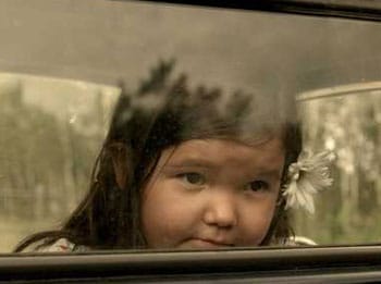 In We Were Children, Alicia Hamelin plays a young Cree who was taken from her loving home and placed in an Indian Residential School. EAGLE VISION INC./ENTERTAINMENT ONE/NATIONAL FILM BOARD OF CANADA