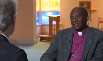The Right Rev. Mdimi Mhogolo, Diocese of Central Tanganyika, Tanzania, in conversation with the Right Rev. Linda Nicholls, Toronto. ANGLICAN VIDEO