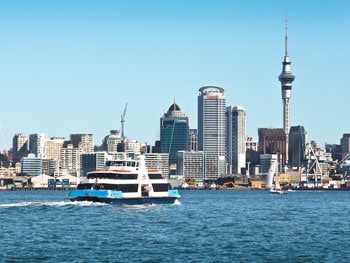 Auckland ferry and central business district ABACONDA ON FLICKR (CC BY-SA 2.0)
