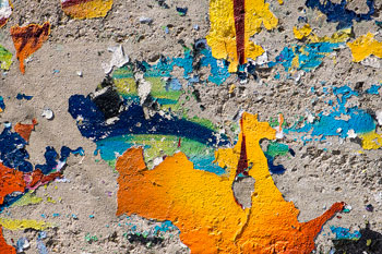 Send us something beautiful and unusual, like this paint and concrete shot from General Synod's Director of Communications and Information Resources and Resources for Mission. VIANNEY (SAM) CARRIERE ON FLICKR