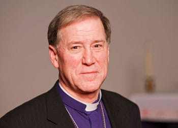Archbishop Fred Hiltz has asked Public Safety Minister Vic Toews to "reflect further" on government cuts to prison chaplaincy. MICHAEL HUDSON FOR GENERAL SYNOD COMMUNICATIONS
