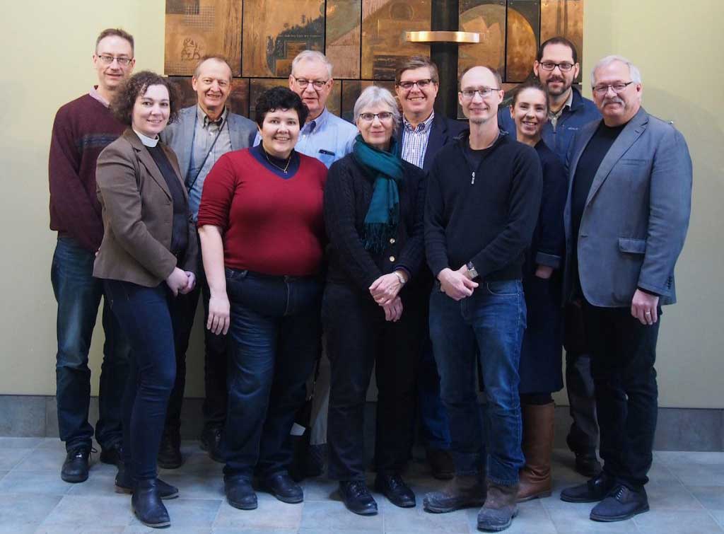 Photo of members of the Anglican-Mennonite Dialogue