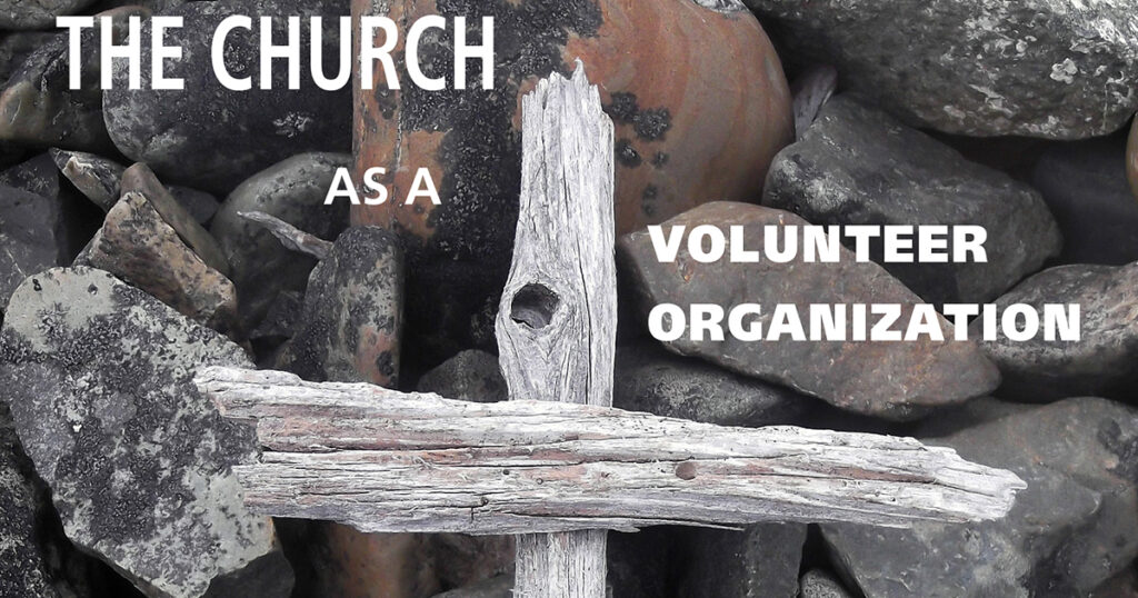 Church as a Volunteer Organization book cover FB