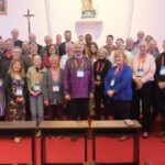 The Council of the General Synod for the 2025-2028 triennium gathers in the chapel at the Queen of Apostles Renewal Centre.