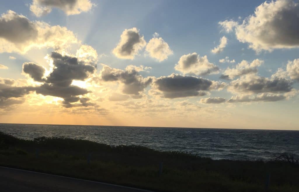 Cuban coastline