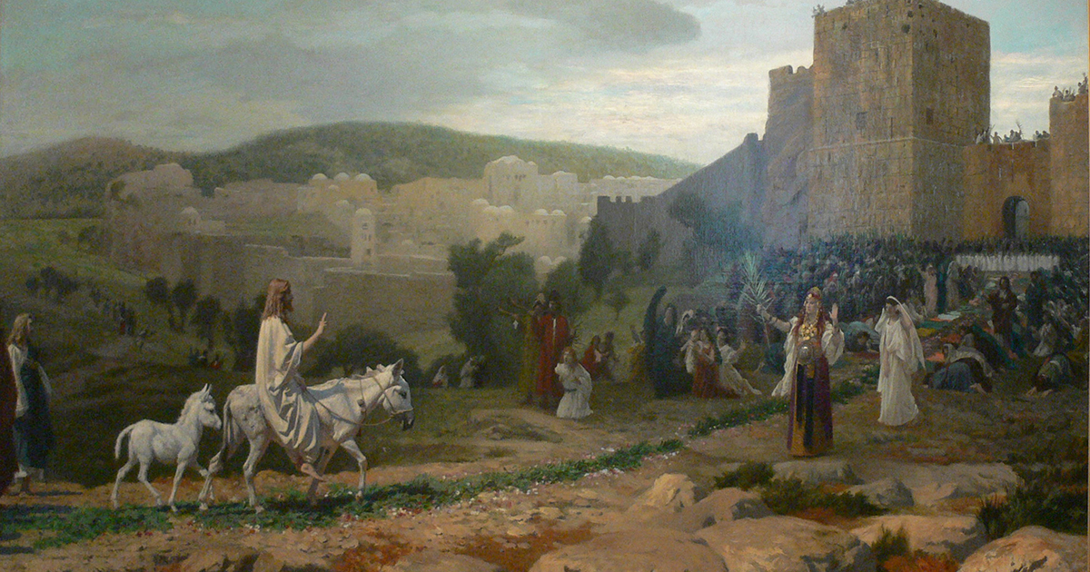 Gérôme_-_L'entrée_du_Christ_à_Jérusalem_-_cadre FB