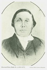 Rev. Henry Budd