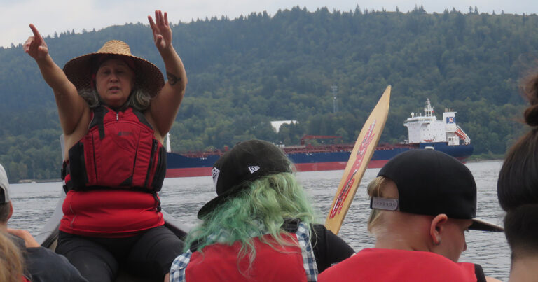 Salish Sea canoe trip FB
