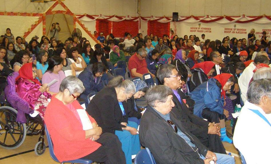 Funds from Gifts for Mission and Anglican Appeal helped elders gather for the launch of the Indigenous Spiritual Ministry of Mishamikoweesh in 2014, the culmination of what had been called "the dream of the elders."