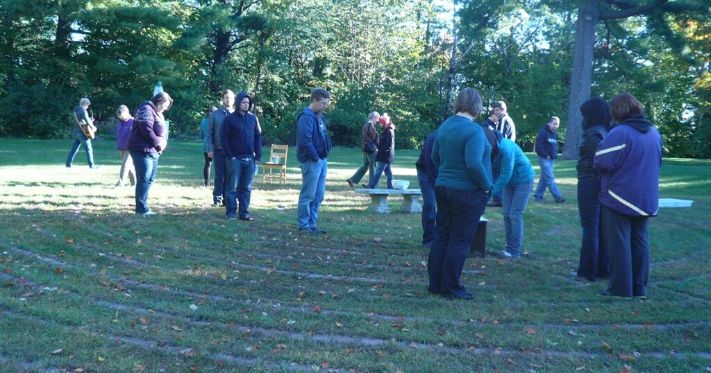 Stronger Together labyrinth FB