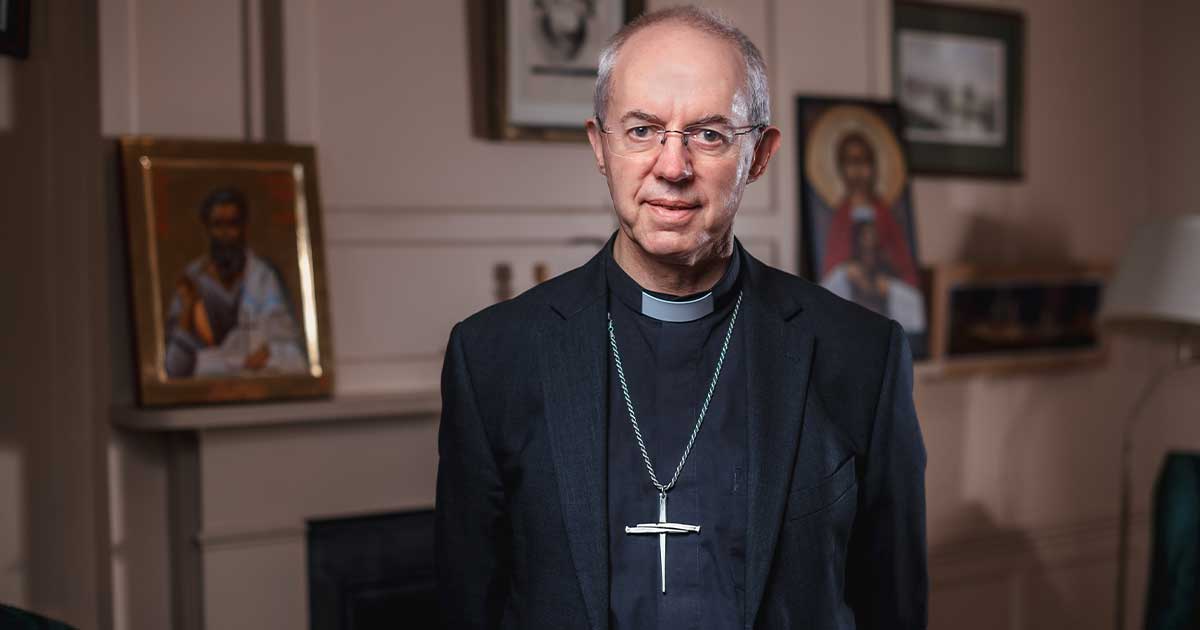 Photo of the Archbishop of Canterbury, Justin Welby