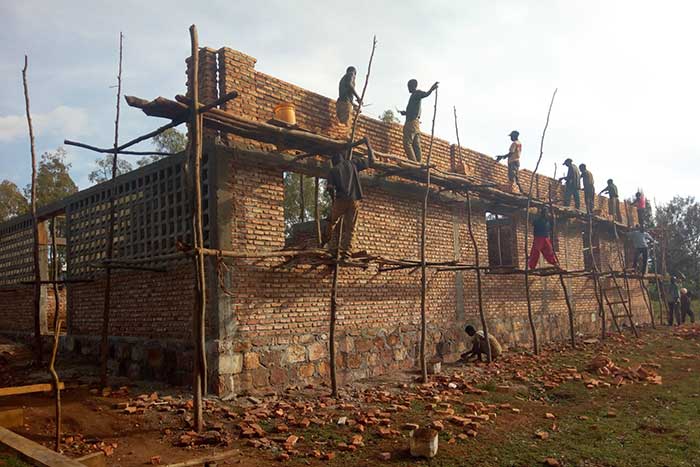 Building the health centre