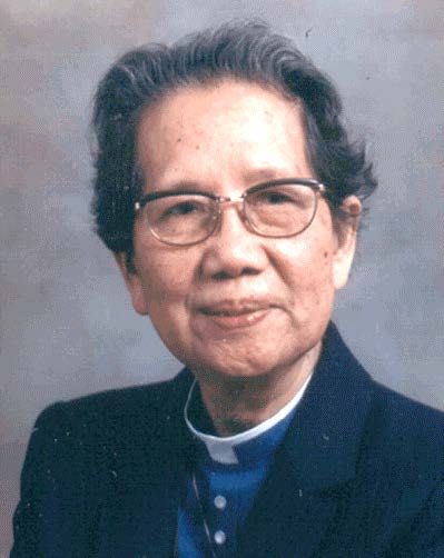 Head shot of the Rev. Florence Li Tim-Oi