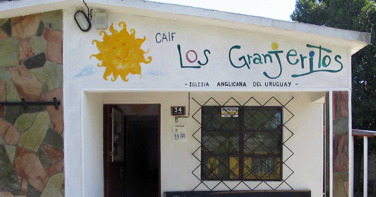 Photo of the CAIF Los Granjeritos. A School of the Iglesia Anglican Del Uruguay in Villa Felicidad, Uruguay