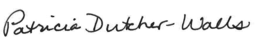 [signed The Rev. Dr. Patricia Dutcher-Walls]
