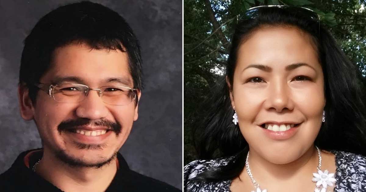 Jeffery Stanley, left, will handle the church’s suicide prevention work in British Columbia, Yukon and Western Arctic; Yolanda Bird, right, will cover Alberta and Saskatchewan, and, if necessary, also Manitoba and northern Ontario.